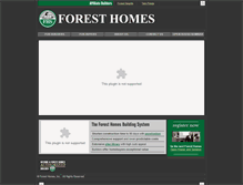 Tablet Screenshot of foresthomes.com